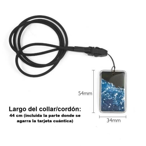 02 Colgante Collar Tarjeta Cuántica 6.0