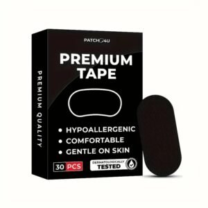 12Cintas bucales Cintas bucales. Dormí mejor, respiración nasal y menos ronquidos