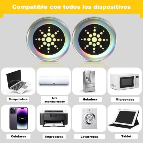 17Tarjeta Adhesiva Protección Tarjeta Adhesiva Protección Anti-radiación X 6 Unidades